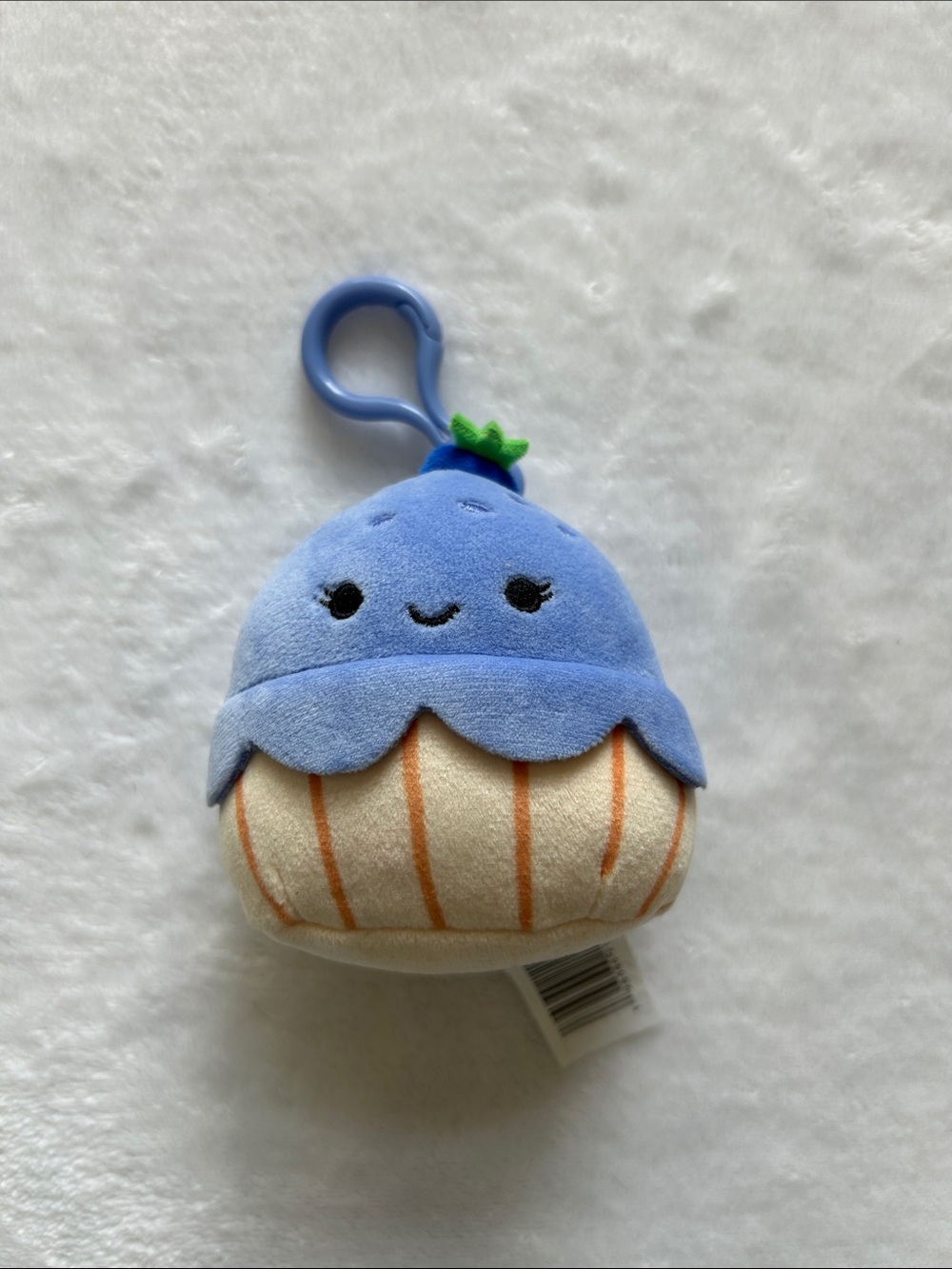 Blueberry Muffin Squishmallow Keychain